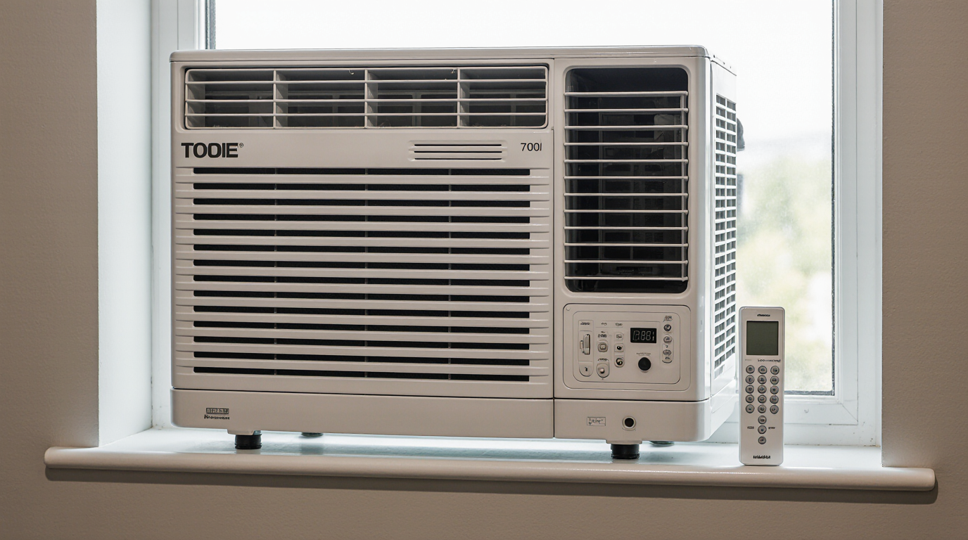 Ar Condicionado de Janela 7000 btus com Controle Remoto