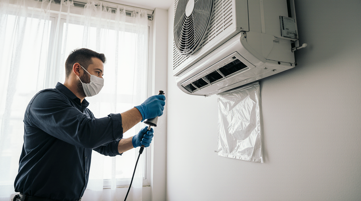 Higienização em Ar Condicionado