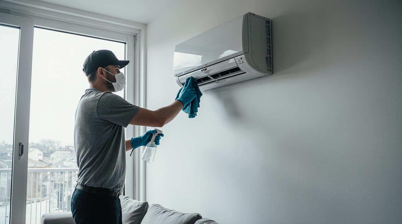 Higienização de Ar Condicionado residencial