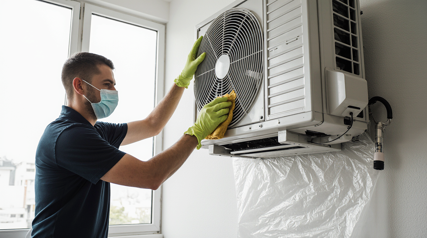 Higienização e Limpeza de Ar Condicionado