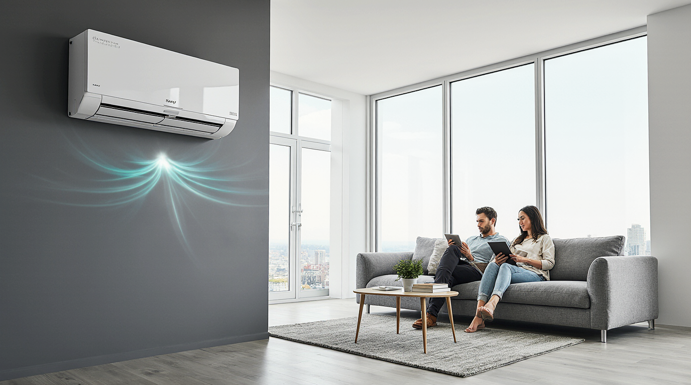 Ar Condicionado Multi Split 2 ambientes 7000 btus