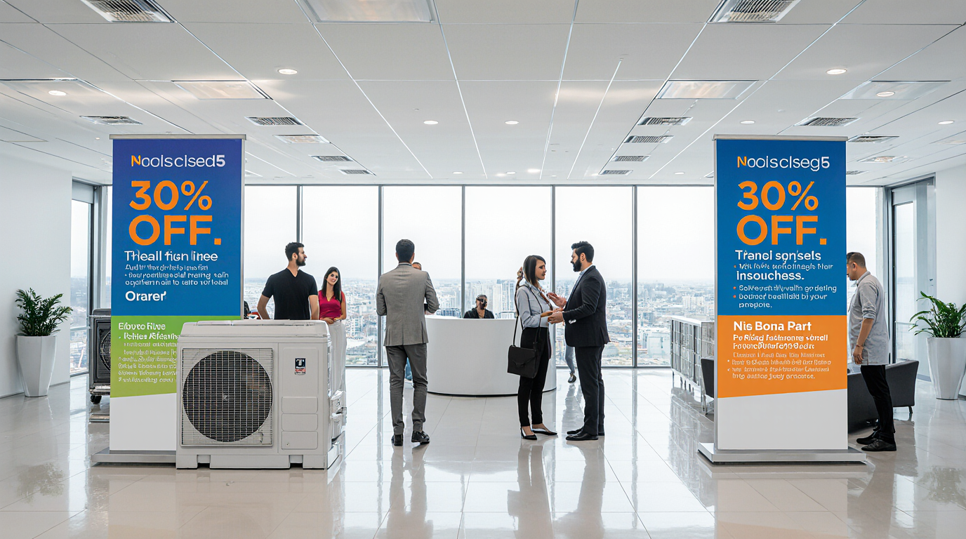 Central de Ar em Promoção