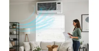 Ar Condicionado 7500 btus quente e frio