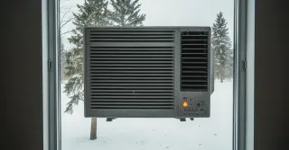 Ar Condicionado de Janela quente e frio